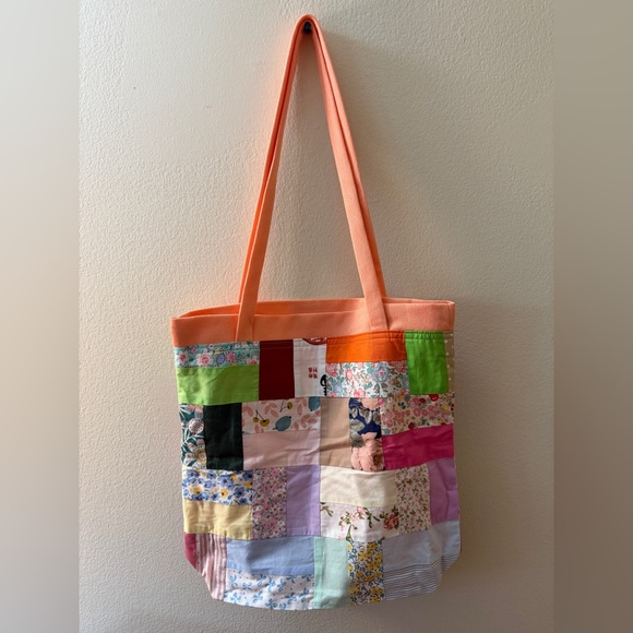 Patchwork Tote Bag - Multicolor - Picture 1 of 3